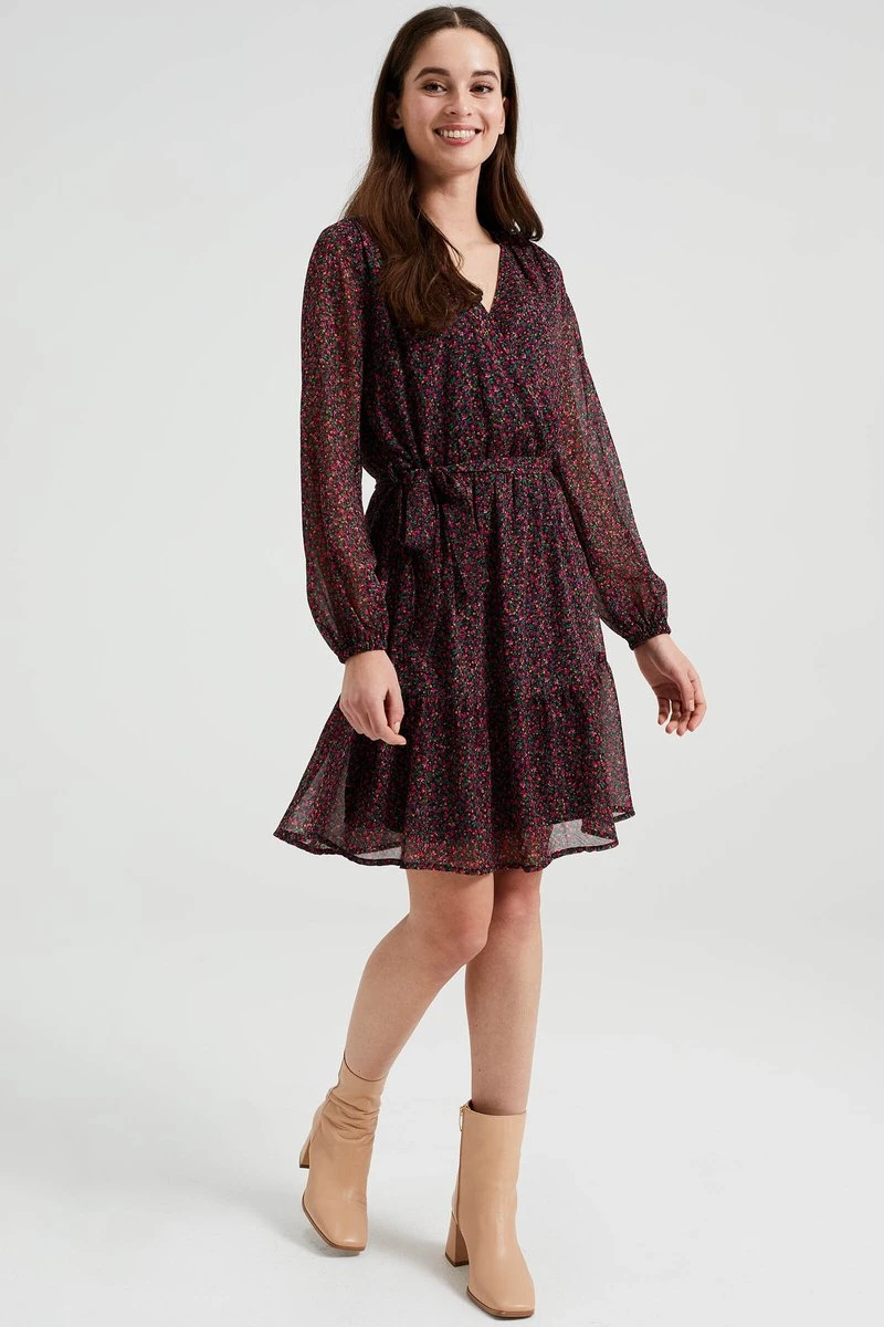 WE Fashion Dames Jurk Met Dessin 6 WE Fashion Dames Jurk Met Dessin - Afbeelding 4