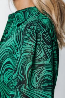 Colourful Rebel Sacha Liquid Paint Mini Shirt Dress - S -Trendsyol Winkel 800x1200 554