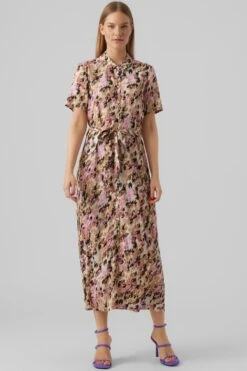 Vero Moda Jurk Vmeasy S/s Long Shirt Dress R1 Wvn 10286792 Tigers Eye/ina Dames Maat - S 21 Vero Moda Jurk Vmeasy S/s Long Shirt Dress R1 Wvn 10286792 Tigers Eye/ina Dames Maat - S -Trendsyol Winkel 800x1200 560