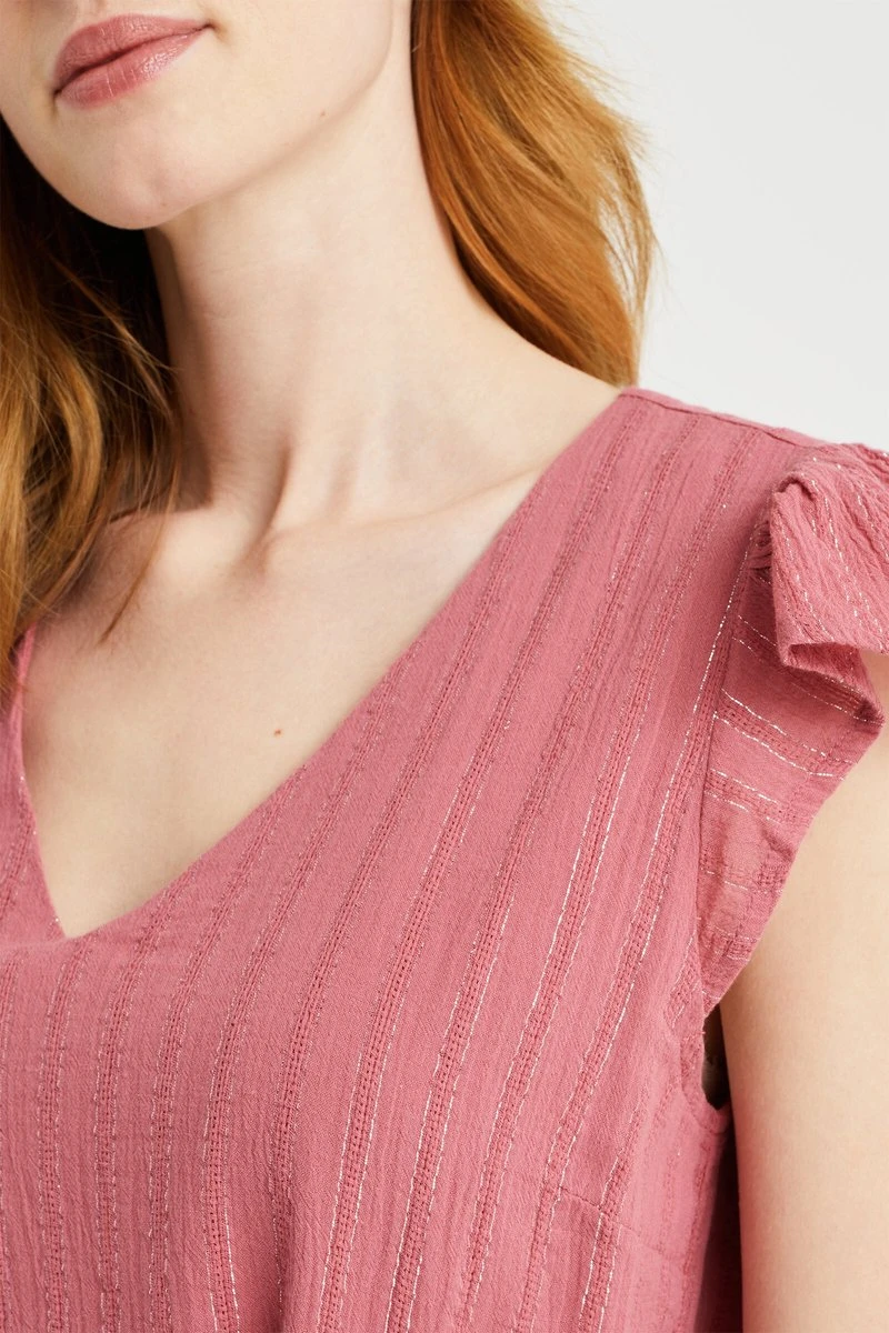 WE Fashion Dames Jurk Met Glittergaren 6 WE Fashion Dames Jurk Met Glittergaren - Afbeelding 4