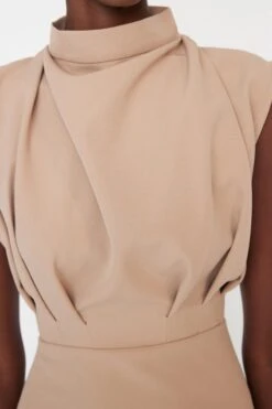 Trendyol Vrouwen Standaard Mouw Staande Kraag Basis Jurk -Trendsyol Winkel 800x1200 601