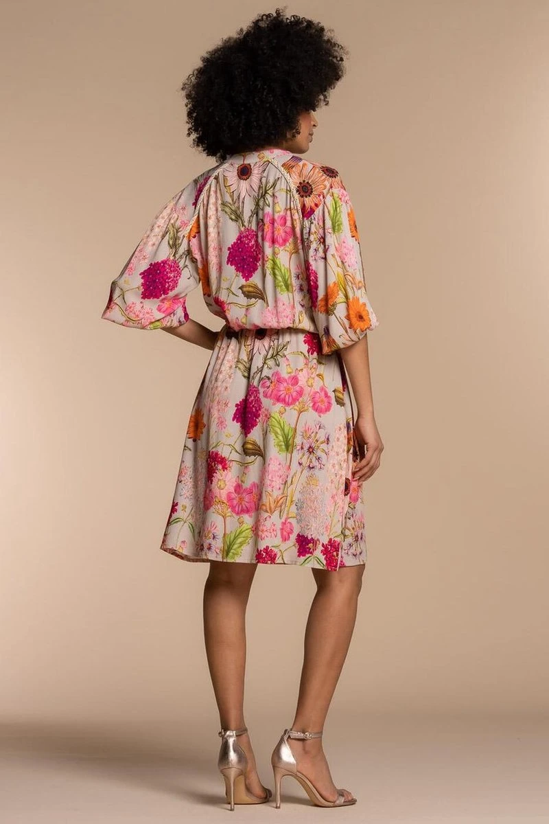 Geisha Dress 37137-20 Sand/Pink Combi 6 Geisha Dress 37137-20 Sand/Pink Combi - Afbeelding 4