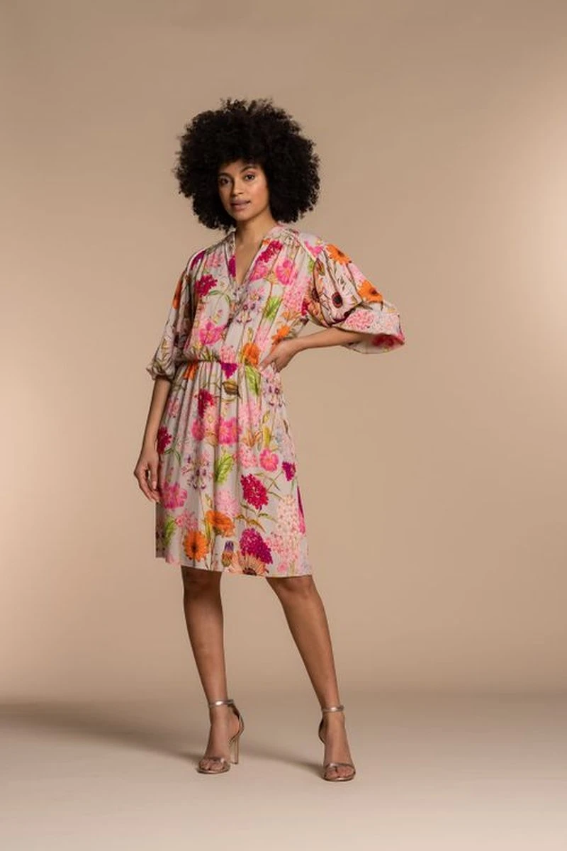 Geisha Dress 37137-20 Sand/Pink Combi 17 Geisha Dress 37137-20 Sand/Pink Combi - Afbeelding 15