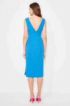 Trendyol Vrouwen Standaard Mouw Boothals Bodycon Jurk -Trendsyol Winkel 800x1200 640