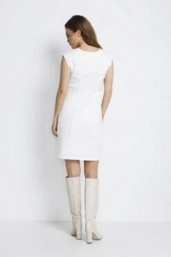 Kaffe India V-Neck Dress Dames Jurk - Maat M -Trendsyol Winkel 800x1200 648