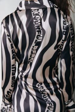 Colourful Rebel Lea Zebra Wrap Midi Dress- Maat S 27 Colourful Rebel Lea Zebra Wrap Midi Dress- Maat S -Trendsyol Winkel 800x1200 79