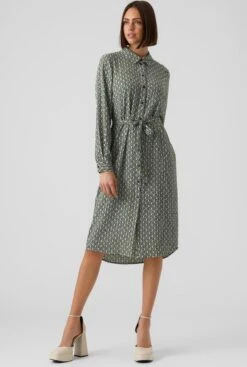 Vero Moda Jurk Vmnya Catch Ls Calf Shirt Dress Wvn 10282293 Reseda/nora Dames Maat - XL 11 Vero Moda Jurk Vmnya Catch Ls Calf Shirt Dress Wvn 10282293 Reseda/nora Dames Maat - XL -Trendsyol Winkel 807x1200 8