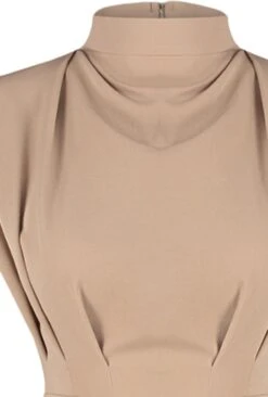 Trendyol Vrouwen Standaard Mouw Staande Kraag Basis Jurk -Trendsyol Winkel 809x1200 2