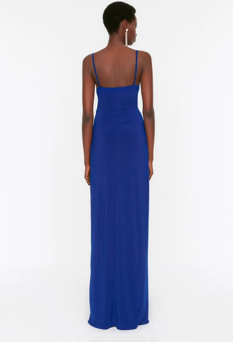 Trendyol Vrouwen Standaard Mouw V-hals Meermin Avond- & Galajurk 16 Trendyol Vrouwen Standaard Mouw V-hals Meermin Avond- & Galajurk - Afbeelding 14