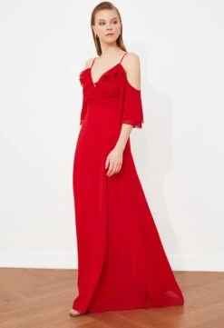 Trendyol Vrouwen Standaard Mouw Cache-coeur A-lijn Avond- & Galajurk -Trendsyol Winkel 822x1200 1