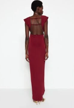 Trendyol Vrouwen Standaard Mouw V-hals Verschuiving Avond- & Galajurk -Trendsyol Winkel 822x1200 3