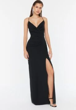 Trendyol Vrouwen Standaard Mouw Cache-coeur Verschuiving Avond- & Galajurk