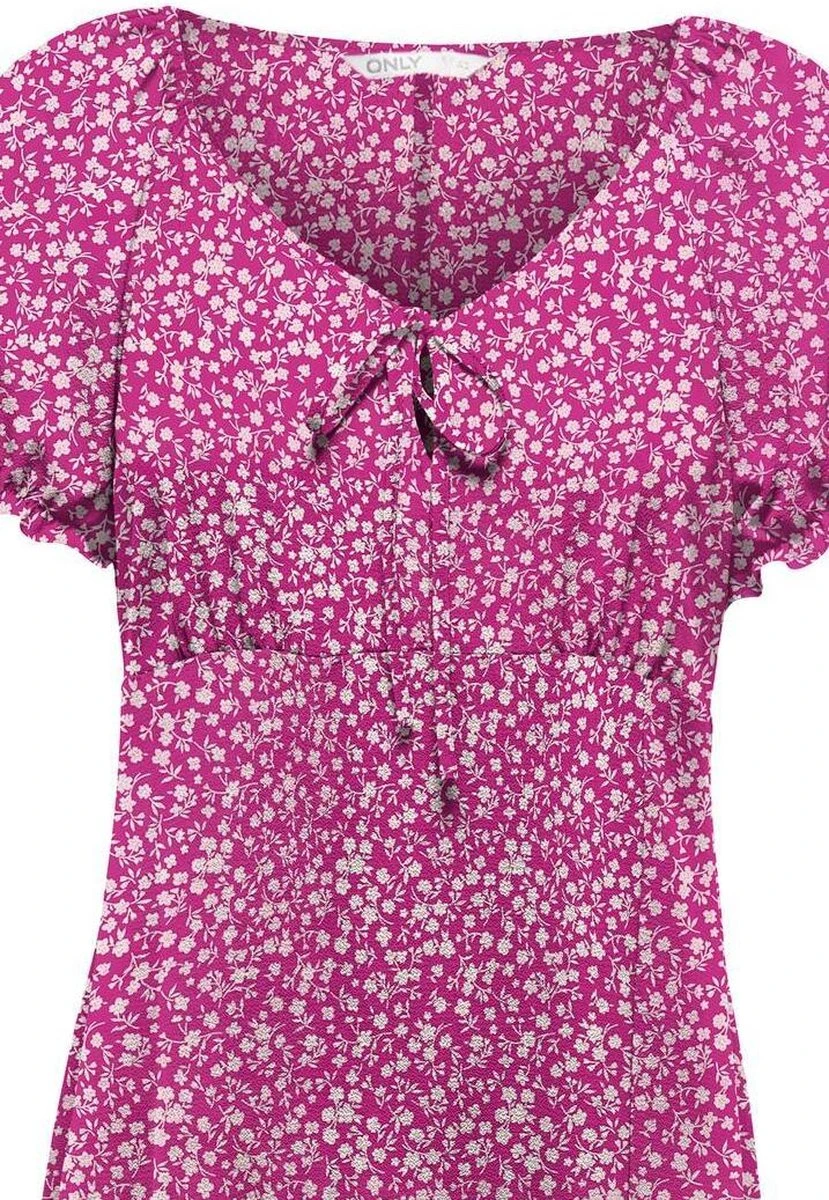 Only Jurk Onlnova Life S/s Kai Long Dress Aop 15283529 Verry Berry/354 Mono F Dames Maat - L 4 Only Jurk Onlnova Life S/s Kai Long Dress Aop 15283529 Verry Berry/354 Mono F Dames Maat - L - Afbeelding 2