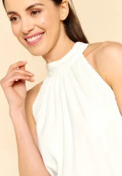 LOLALIZA Lange Bruidjurk Met Haltertop - Ecru - Maat 44 7 LOLALIZA Lange Bruidjurk Met Haltertop - Ecru - Maat 44 -Trendsyol Winkel 835x1200 8