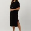 Calvin Klein Institutional Long T-shirt Dress Jurken Dames - Kleedje - Rok - Jurk - Zwart - Maat L