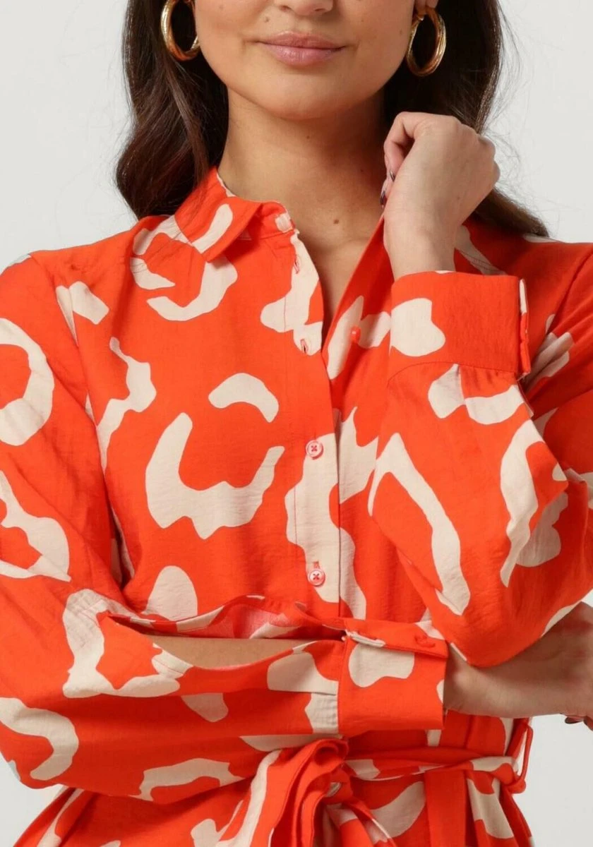 Object Jacira Tilda L/s Shirt Dress Jurken Dames - Rok - Jurk - Koraal - Maat 38 9 Object Jacira Tilda L/s Shirt Dress Jurken Dames - Rok - Jurk - Koraal - Maat 38 - Afbeelding 7