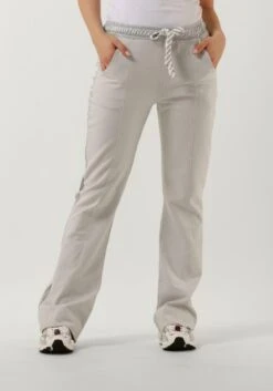 10days Flared Jogger Broeken & Jumpsuits Dames - Jeans - Broekpak - Grijs - Maat XS