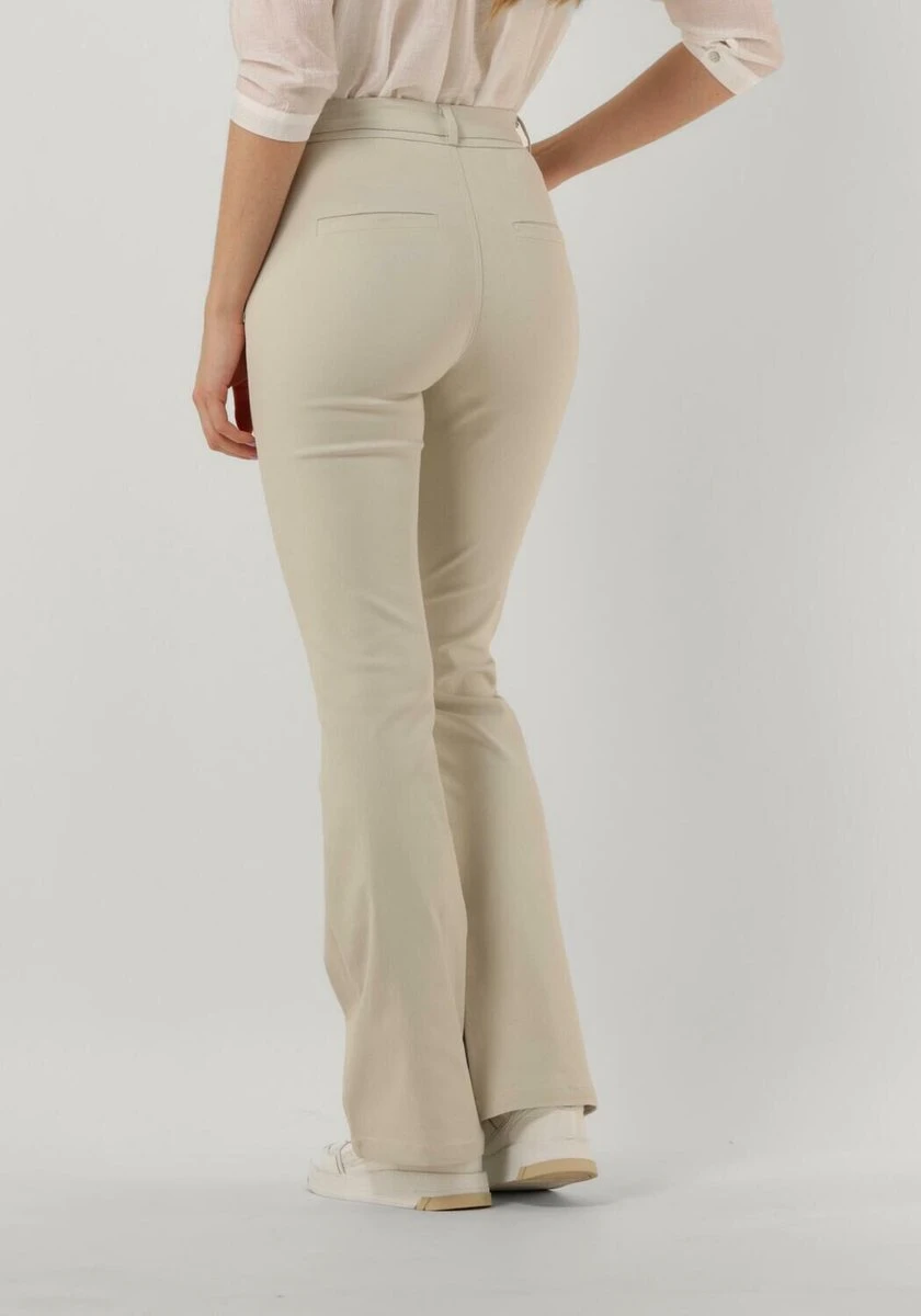 Minus Carma Flared Pants Broeken & Jumpsuits Dames - Jeans - Broekpak - Zand - Maat 38 8 Minus Carma Flared Pants Broeken & Jumpsuits Dames - Jeans - Broekpak - Zand - Maat 38 - Afbeelding 6