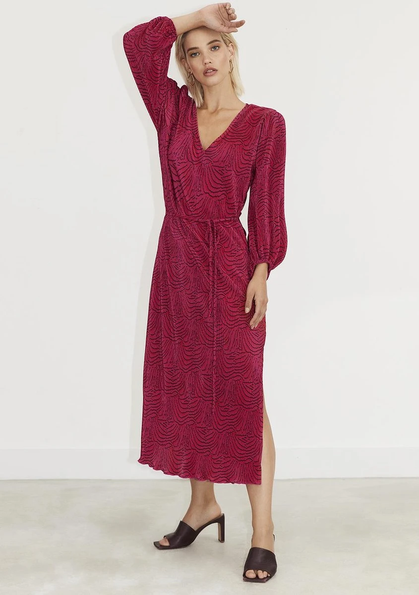 Freebird Gayla Jurken Dames - Kleedje - Rok - Jurk - Roze - Maat M 5 Freebird Gayla Jurken Dames - Kleedje - Rok - Jurk - Roze - Maat M - Afbeelding 3