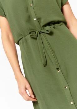 LOLALIZA Maxi Hemdjurk - Khaki - Maat 38 -Trendsyol Winkel 846x1200 1