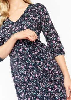 LOLALIZA Wikkeljurk Met Bloemenprint - Zwart - Maat 40 -Trendsyol Winkel 846x1200 22