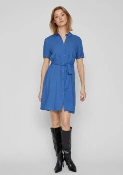 VILA VIPAYA S/S SHIRT DRESS/SU - NOOS Dames Jurk - Maat 36 -Trendsyol Winkel 847x1200