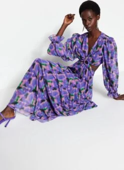 Trendyol Vrouwen Standaard Mouw V-hals A-lijn Avond- & Galajurk 15 Trendyol Vrouwen Standaard Mouw V-hals A-lijn Avond- & Galajurk -Trendsyol Winkel 874x1200