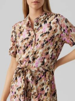 Vero Moda Jurk Vmeasy S/s Long Shirt Dress R1 Wvn 10286792 Tigers Eye/ina Dames Maat - XL 14 Vero Moda Jurk Vmeasy S/s Long Shirt Dress R1 Wvn 10286792 Tigers Eye/ina Dames Maat - XL -Trendsyol Winkel 892x1200 1