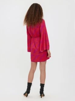Vero Moda VMKYPRA LS MINI DRESS WVN Dames Jurk Love Potion - Maat XXL -Trendsyol Winkel 893x1200 7