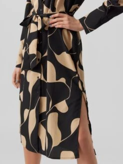 VERO MODA VMLYDIA LS CALF SHIRT DRESS WVN Dames Jurk - Maat M -Trendsyol Winkel 900x1200 17