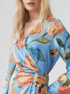 Vero Moda VMRENEE NOA 7/8 SHORT DRESS WVN Dames Mini Wikkeljurk Little Boy Blue - Maat XL 10 Vero Moda VMRENEE NOA 7/8 SHORT DRESS WVN Dames Mini Wikkeljurk Little Boy Blue - Maat XL -Trendsyol Winkel 900x1200 75