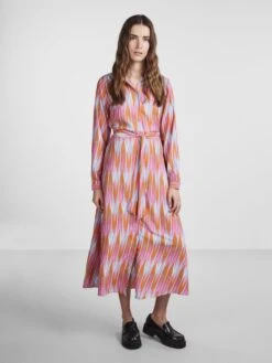 PIECES PCASHLEY LS MIDI SHIRT DRESS D2D Dames - Maat XL -Trendsyol Winkel 900x1200 8
