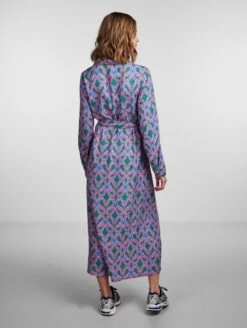 PIECES PCASHLEY LS MIDI SHIRT DRESS D2D Dames - Maat L -Trendsyol Winkel 903x1200