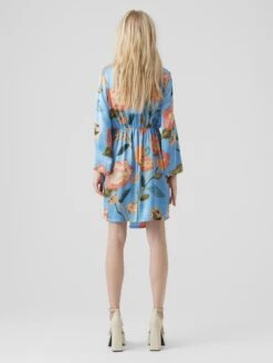 Vero Moda VMRENEE NOA 7/8 SHORT DRESS WVN Dames Mini Wikkeljurk Little Boy Blue - Maat XL 9 Vero Moda VMRENEE NOA 7/8 SHORT DRESS WVN Dames Mini Wikkeljurk Little Boy Blue - Maat XL -Trendsyol Winkel 903x1200 4