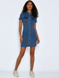 NOISY MAY NMJOY S/S DRESS MB NOOS Dames - Maat S 14 NOISY MAY NMJOY S/S DRESS MB NOOS Dames - Maat S -Trendsyol Winkel 907x1200