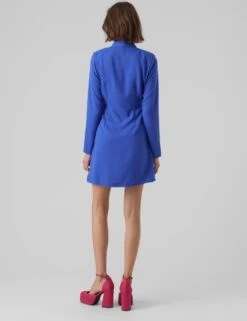 Vero Moda VMGRACE L/S SHORT WRAP DRESS EXP CP Dames MINI Wikkeljurk DAZZLING BLUE Maat - S 9 Vero Moda VMGRACE L/S SHORT WRAP DRESS EXP CP Dames MINI Wikkeljurk DAZZLING BLUE Maat - S -Trendsyol Winkel 923x1200 1